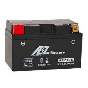 AZ Battery(AZバッテリー) バイク バッテリー ATZ10S (YTZ10S 互換) 密閉型MFバッテリー