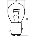 スタンレー(STANLEY) ストップテール球 A4887M 24V25/10W 自動車 電球・LED