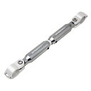 SPEEDRA(スピードラ) アジャスタブルハンドルブレース 225mm-330mm シルバー/マットチタン AHB0101MTM バイク