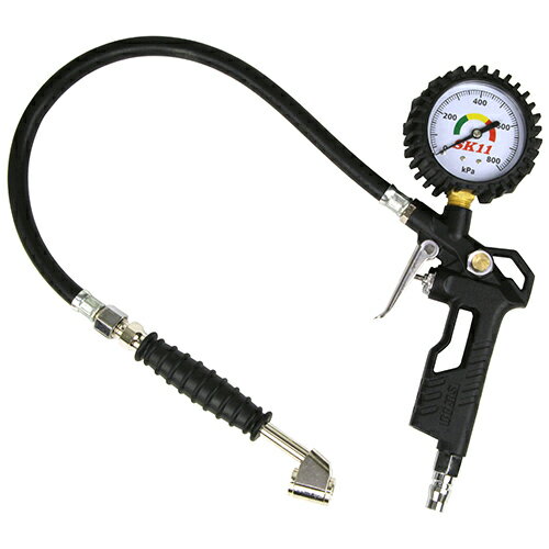 SK11 エアーチャックガン デュアル ATG-003 タイヤ整備 エアゲージ・エアチャック