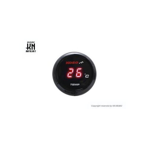 KOSO(コーソー) i-Gearメーター[温度計] レッド表示 KS-MIG-TR バイク