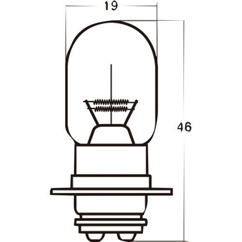 スタンレー STANLEY バイク ヘッドライト球 A3602V 12V18/18W μ球