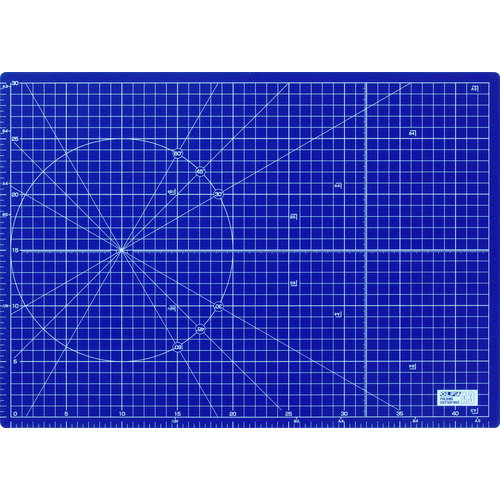 OLFA(オルファ) ふたつ折りカッターマットA3ネイビー 223BNV 整備・作業用マット・シート