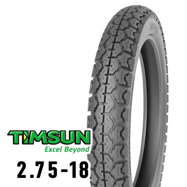 TIMSUN(ƥॽ) Х  TS607 2.75-18 4PR TT ե/ꥢ TS-607