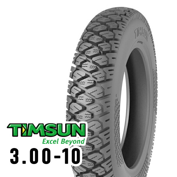 TIMSUN(ƥॽ) Х  Ρ TS825 3.00-10 42J TL ե/ꥢ TS-825