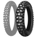 DUNLOP(ダンロップ) バイク タイヤ Buroro D603 100/90-19 57P WT リア 226685