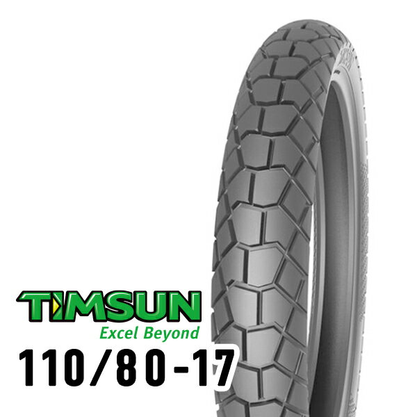 TIMSUN(ティムソン) バイク タイヤ TS823 110/80-17 57P TL フロント TS-823