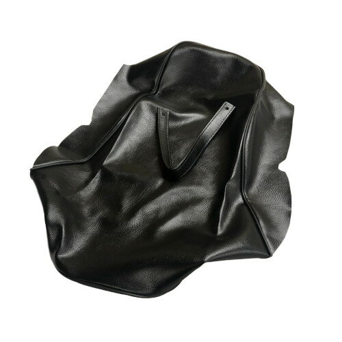 ALBA 日本製シートカバー 張替タイプ ブラック KCH4025-C10 バイク 外装(2)