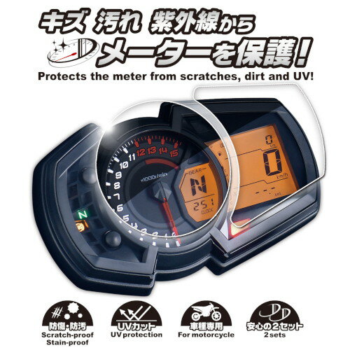 DRC(ディーアールシー) DRC メータースクリーン X-ADV 21- プロテクティブフィルム F6123 バイク デカール・ステッカー・エンブレム