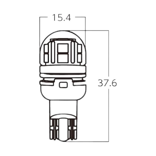 スタンレー(STANLEY) 補修用LEDバルブスタンダード CW0625W バイク ウインカー・テール球