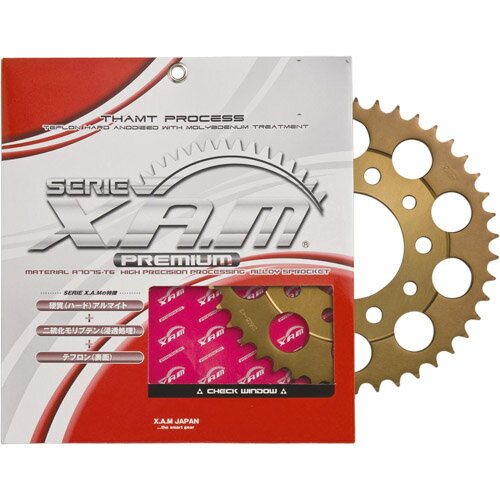 XAM JAPAN(ザムジャパン) プレミアム リアスプロケット A3203X-45 ブロンズ A3203X45 バイク