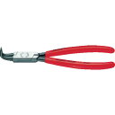 KNIPEX(クニペックス) 4621-A41 軸用スナップリングプライヤー 曲