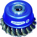 osborn(オズボーオン) 加工工具 グラインダー用 工業用ブラシ カップブラシ スルーホール 818-4386