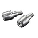 AGRAS(アグラス) FZ1 S バーエンド シルバー 300-268-000S バイク