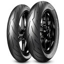 PIRELLI(ピレリ) DIABLO ROSSO SPORT 70/90-17 38S TL フロント/リア 3613800 バイク タイヤ オンロードバイアス(2)