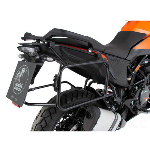 HEPCO&BECKER(ヘプコ&ベッカー) サイドケースホルダー 390 Adventure(20-) 653-7601-0001 バイク フィッティングキット・ステー・ベース(2)