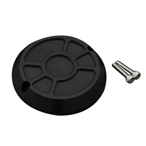 PMC(ピーエムシー) ビレット ポイントカバー BLACK 72-124 バイク カム