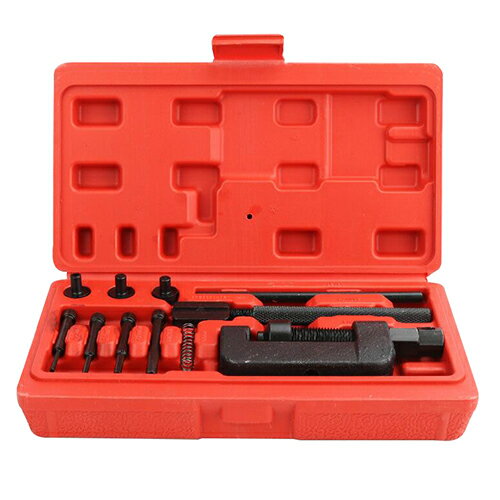 エナジープライス チェーンカッター 428-530 チェーンブレーカーセット 汎用 修補 整備用 かしめ 圧入 ..