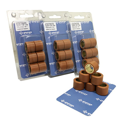 PFP ウエイトローラー φ24×18mm 17g 6個入 スズキ バイク