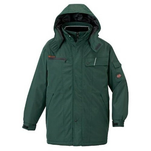 アイトス(AITOZ) AZ-8560 防寒コート グリーン L 作業 安全 保安 作業服