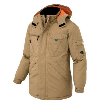 アイトス(AITOZ) AZITO AZ-8570 防寒コート カーキ LL 作業 安全 保安 作業服