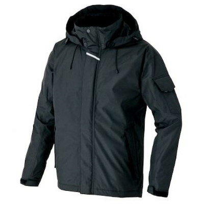アイトス(AITOZ) TULTEX AZ-8870 防寒コート ブラック 3L 作業 安全 保安 作業服