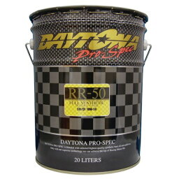 DAYTONA Pro-Spec(デイトナプロスペック) バイク 4ストエンジンオイル RR-50 10W-50 20L 1610520