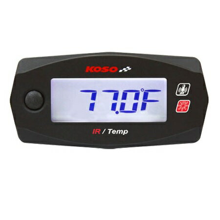 KOSO(コーソー) Mini4 表面温度計&電圧計タイヤ表面温度/シリンダーヘッドなど汎用+電圧計非接触赤外線..