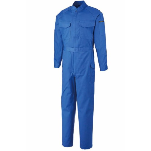 アサヒ産業(アサヒサンギョウ) パルパー長袖ツナギ服 ブルー 5L 500 作業 安全 保安 つなぎ・ツナギ