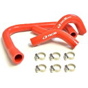 RCB(レーシングボーイ) カラーラジエーターホースキット NMAX125/155 レッド 01IR004R バイク