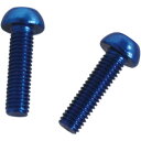 Foglia(フォグリア) アルミボルトセット ブルー M5×18mm 72298 自転車 ボトル・ボトルケージ