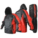 RCB(レーシングボーイ) レインコート858 レッド Lサイズ 01R0156R バイク レインウェア(2)