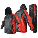 RCB(レーシングボーイ) レインコート858 レッド XLサイズ 01R0157R バイク レインウェア
