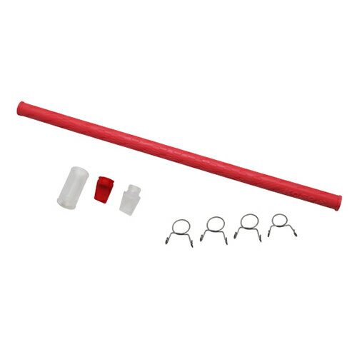 KOSO(コーソー) ミッションブリーザーホース&キャップセット レッド マジェスティS/SMAX/FORCE KS-BHYA..