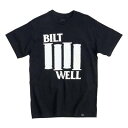 Biltwell(ビルトウェル) DAMAGED Tシャツ ブラック XXL 8101-073-006 バイク アンダー・インナーウェア