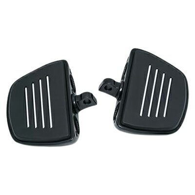 KURYAKYN(クリアキン) PREMIUM ミニフロアボード オス型マウント ブラック 7578 バイク ステップ・ステ..