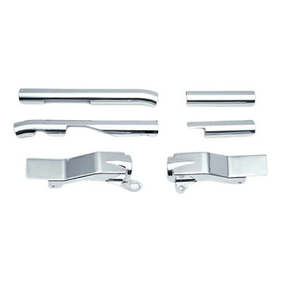 KURYAKYN(クリアキン) スイングアームチューブカバー クローム 00-07yソフテイル 8108 バイク エンジン..