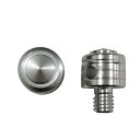 エナジープライス ミラーホールカバーキャップ 8mm 正ネジセット シルバー バイク ミラーアダプター・ホルダー