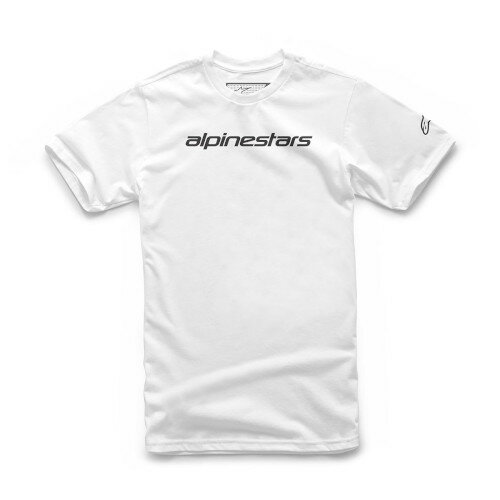 alpinestars(アルパインスターズ) Tシャツ リニアーワードマーク ホワイト/ブラック M 1212-72020-2010-M