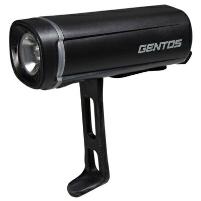 GENTOS BL-500 カラーリングバイクライト ブラック YF-3568 自転車 電池式ライト