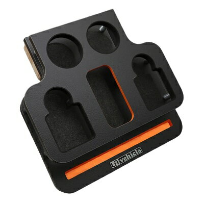 ユーアイビークル ハイエース 200系 リア用 マルチホルダー レザーブラック仕様 1900004720 UIビークル