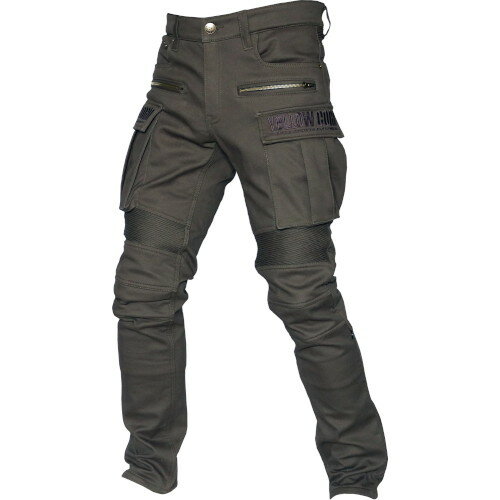 YeLLOWCORN(イエローコーン) YRP-102 ライディングストレッチデニムパンツ カーキ 30インチ バイク