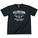 YeLLOWCORN(イエローコーン) YT-020 クールドライTシャツ ブラック LL バイク アンダー・インナーウェア(2)