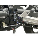 STRIKER(ストライカー) ワイドヒールガード L/Rセット シルバー SS-R9703003LR-S バイク その他フレーム回り