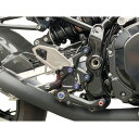 STRIKER(ストライカー) ワイドヒールガード R 単品 シルバー SS-R9703003R-S バイク その他フレーム回り