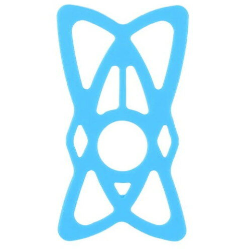 RIDEZ DEF-HL4 HOOK&LOOPラバーバンド ブルー DEF-HL4-BLUE バイク スマートフォンホルダー