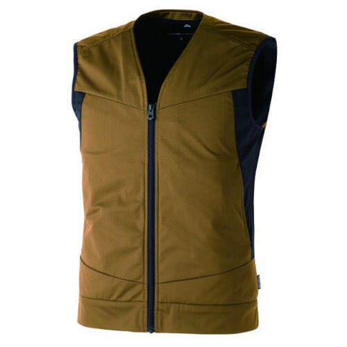 C’s CLUB(シーズクラブ) 電熱インナーベスト カーキ 4L 520002 作業 安全 保安 作業服