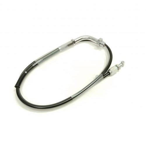 ACTIVE 専用スロットルワイヤー メッキ金具/アウターブラック(引き側) 1060320 バイク スロットルケーブル・アクセルワイヤー