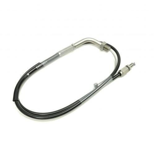 ACTIVE(アクティブ) 専用スロットルワイヤー ステン金具/アウターブラック(戻し側) 1060393 バイク スロットルケーブル