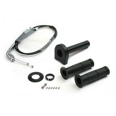 ACTIVE(アクティブ) 車種別スロットルキット TYPE-2 巻取φ40/メッキ金具 ブラック CBR250R/ABS(11-13) 1061722 バイク